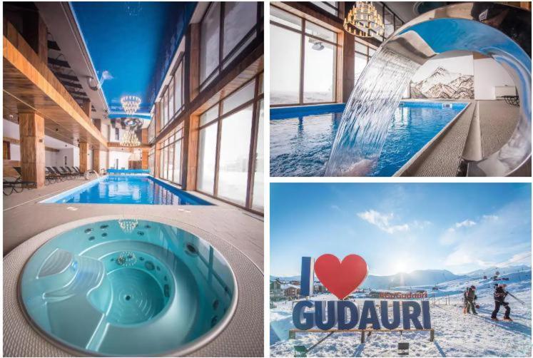 Crystal Deluxe, Four Seasons F2, New Gudauri Apartment Ngoại thất bức ảnh